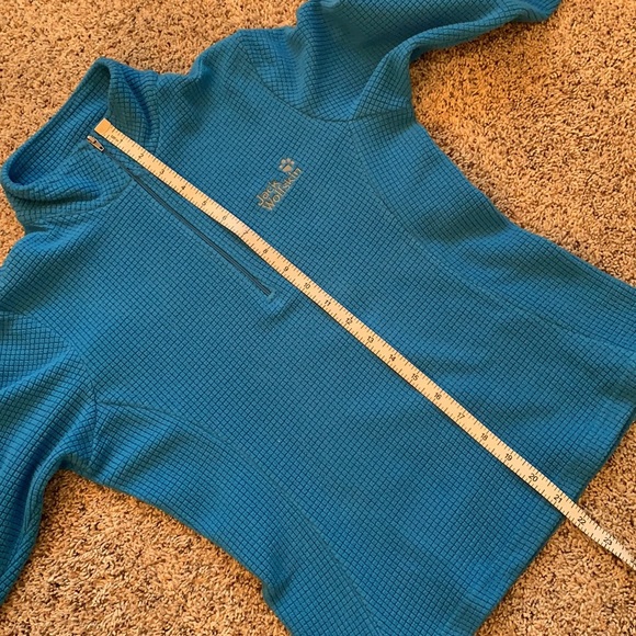 Jack Wolfskin Half Zip Echo Waffle Knit Fleece - Picture 5 of 9